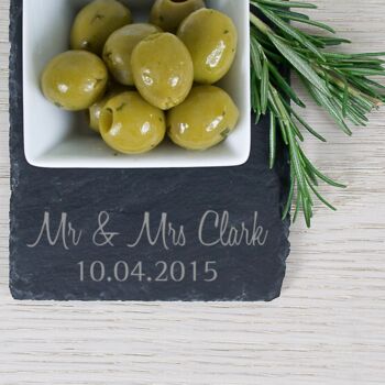 Personalised Slate Meze Serving Platter, 7 of 7