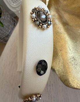 Penelope Headband With A Pink Satin Drawstring Bag \\ Ages Six To Adult, 3 of 5