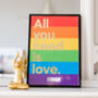 Music Print That Plays 'All You Need Is Love', thumbnail 5 of 5