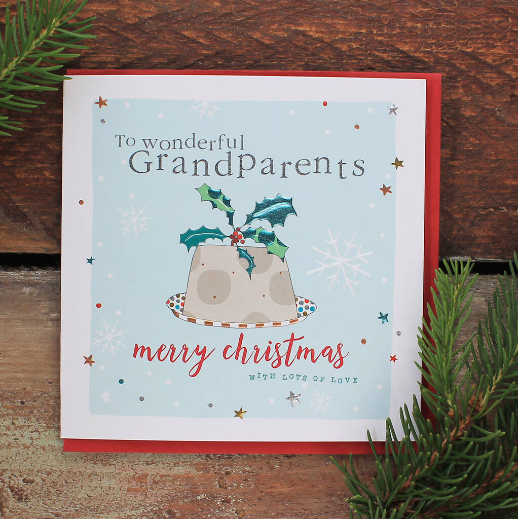 Christmas Card Ideas For Grandparents