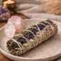 White Sage, Lavender And Rosemary Smudge Bundle Of Three, thumbnail 2 of 3