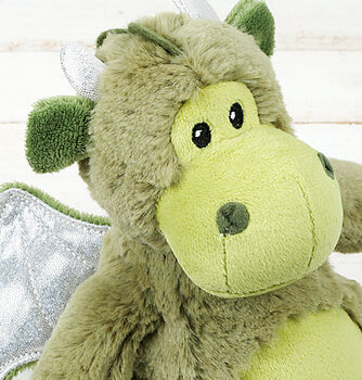 Dragon Soft Plush Toy, Gift Wrapped, From Birth, 3 of 7