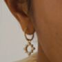 Sunshine Opal Huggie Hoop Earrings, thumbnail 4 of 6