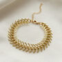 Chevron Chunky Chain Bracelet, thumbnail 1 of 2