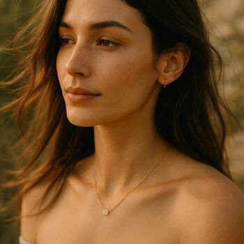 Princess Cut Diamond On The Chain Necklace, 6 of 6