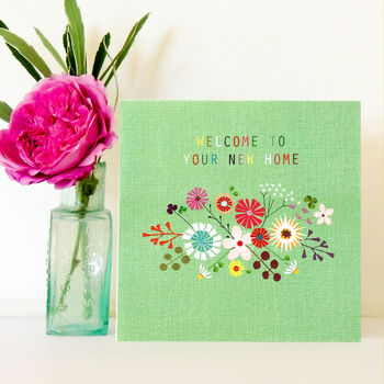 Floral New Home Card, 3 of 5