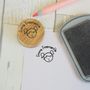 Personalised Kid's Name And Face Stamp, thumbnail 1 of 7