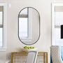 Metal Flat Glass Mirror, thumbnail 5 of 5