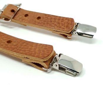 Mens Leather Trouser Braces, 3 of 4