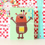 Mini Bear 3rd Birthday Card, thumbnail 4 of 5