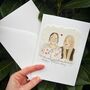 A5 Personalised Mothers Day Illustrated Card, thumbnail 1 of 3
