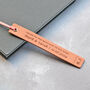 Personalised Wedding Gift Best Man Bridesmaid Bookmarks, thumbnail 2 of 9
