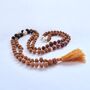 Rudraksha Crystal Mala Necklace | Stay Grounded, thumbnail 2 of 3