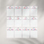 2026 Monthly Wall Planner Individual Pages, thumbnail 8 of 10