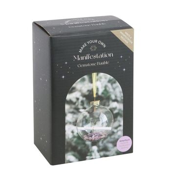 Christmas Manifestation Bauble Kit Amethyst, 5 of 6