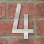 Mackintosh Stainless Steel House Number, thumbnail 7 of 12