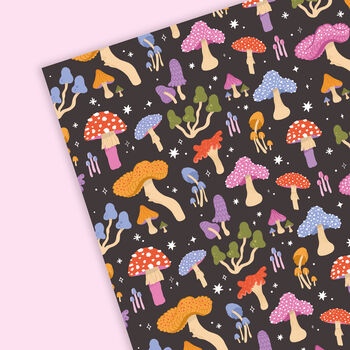 Mushrooms Luxury Wrapping Paper, 7 of 7