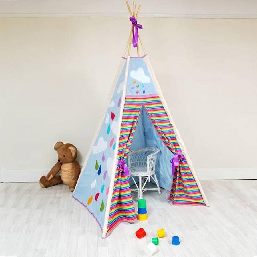 rainbow cloud teepee tent by teepees by lulu & weasel ...