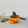 Orange And Black Halloween Pumpkin Witches Bowl, thumbnail 2 of 12