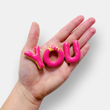 I'm Not Sick Of You Yet Valentine's Letterbox Message Iced Cookies, 2 of 10