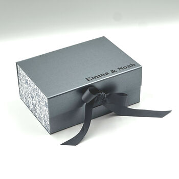 Personalised Floral Gift Box With Lid, 2 of 12