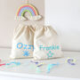 Personalised Cotton Drawstring Bag, thumbnail 8 of 8