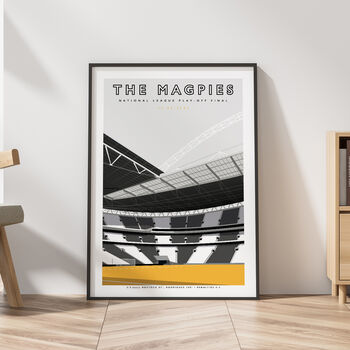 Notts County The Magpies Wembley Poster, 3 of 7