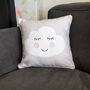 Personalised Sleepy Cloud Cushion, thumbnail 3 of 5