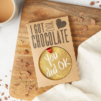 'You Did Ok' Chocolate Gold Medal, 3 of 6