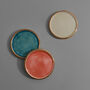 G Deocr Vibrant Glaze Ceramic Coasters Set Of Two, thumbnail 5 of 5