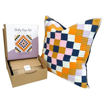 Dolly English Paper Pieced Cushion Kit, 2 of 3