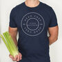 Minimalist Personalised Head Chef Organic T Shirt, thumbnail 2 of 4