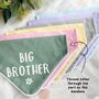 Big Brother Dog Bandana, thumbnail 7 of 7