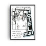 Nico At The Chelsea Hotel Illustrated Giclée Art Print, thumbnail 2 of 2