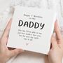First Birthday Daddy Card From Baby, thumbnail 1 of 7