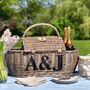 Personalised Four Person Boat Picnic Basket, thumbnail 1 of 5