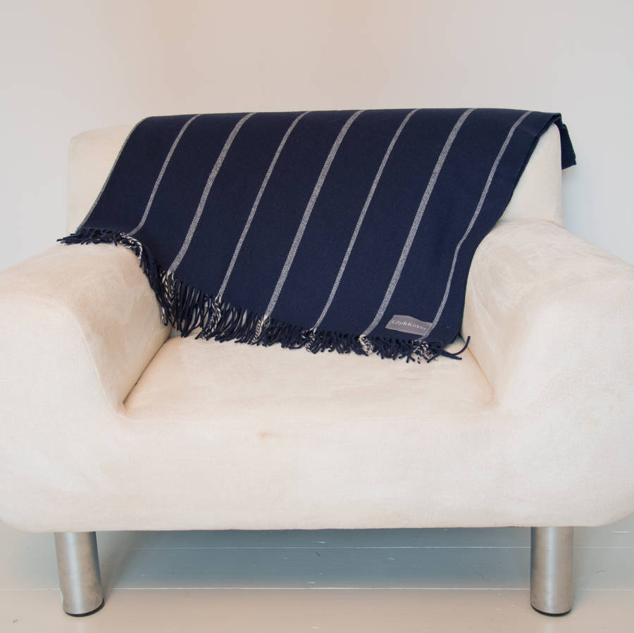 fine lambswool throws by lily&kirkby