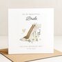 Personalised To My Bride On Our Wedding Day Card, thumbnail 1 of 8
