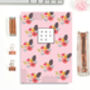 Pink Floral Patterned Blessed Notebook A5, thumbnail 1 of 3