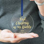 Personalised Daddy First Christmas Decoration, thumbnail 1 of 4