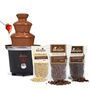 Chocolate And Caramel Fountain With Chocolate Buttons, thumbnail 1 of 3