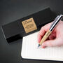 Personalised Cork Pen Set With Name And Box, thumbnail 2 of 3