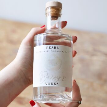 Personalised 500ml Birthstone Vodka, 2 of 5
