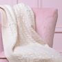 Personalised Cable Knit Cashmere Baby Blanket, thumbnail 7 of 11