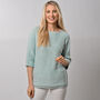 Spring Jumper Easy Knitting Kit Cotton Collection, thumbnail 1 of 8