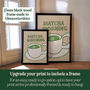 Matcha Morning Illustrated Print, thumbnail 4 of 7