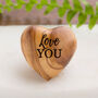 Missing You Hug Love You Token, Olive Wood Five Designs, thumbnail 1 of 8