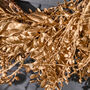 Metallic Magic Champagne Gold Christmas Wreath, thumbnail 4 of 5