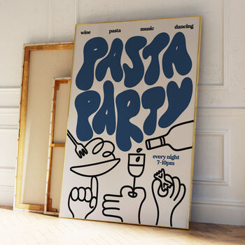 Pasta Party Print, 3 of 10