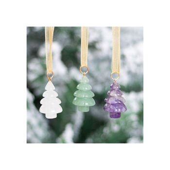 Luxury Christmas Gemstone Tree Decorations, 3 of 4